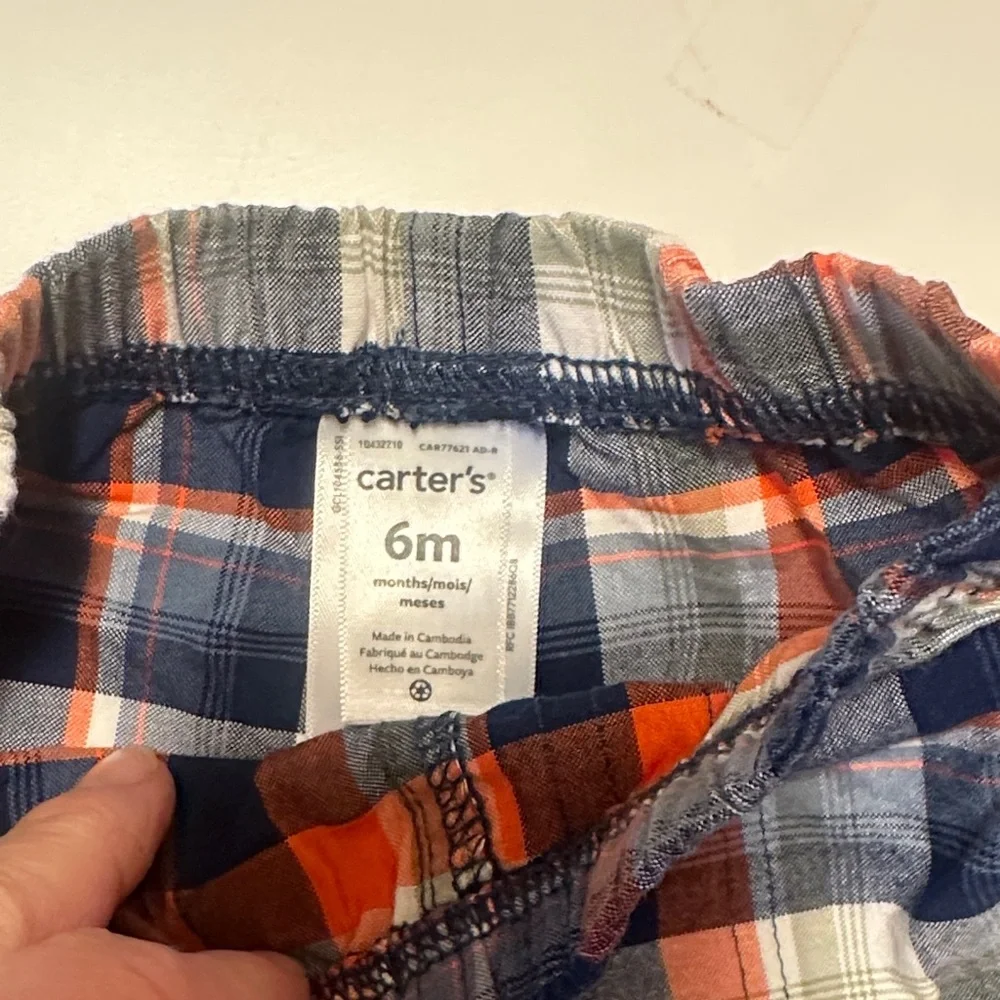 Carter's Plaid Shorts